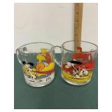 Lot of 2 Garfield Glass Mugs 1978 Mc Donalds Lot of 2 Garfield Glass Mugs 1978 Mc Donalds