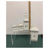 Vintage Porcelain Condiment Set -AS IS Vintage Porcelain Condiment Set -AS IS