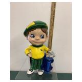 VTG 1970s SMILEY BOY CERAMIC HAND PAINTED MOLD VTG 1970s SMILEY BOY CERAMIC HAND PAINTED MOLD