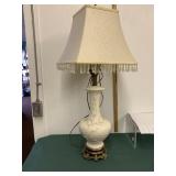 Vtg Wedgewood Style Lamp Asian Design Ceramic Vtg Wedgewood Style Lamp Asian Design Ceramic