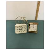 Vtg Alarm Clock Lot Vtg Alarm Clock Lot
