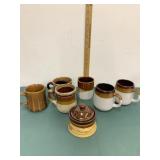 VTG COFFEE MUG LOT STONEWARE VTG COFFEE MUG LOT STONEWARE