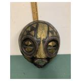 Ashanti African Tribal Mask-beaded