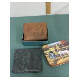 Genuine Leather Wallet Lot