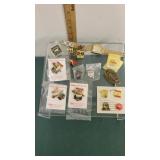 Vintage Lapel Pins and watch lot