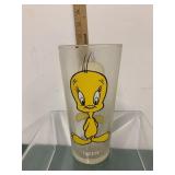 1973 Tweety Bird Pepsi Glass-good color