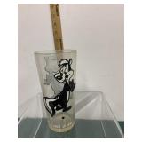 1973 Pepe Le Pew Pepsi Glass-good color