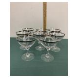Fostoria Wedding Ring Wine Glasses