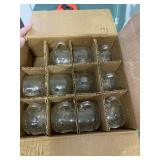 11 glass punch bowl cups