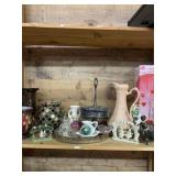 Miscellaneous Decor Lot-vases, candleholders,more