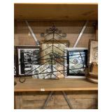 Miscellaneous Shelf Lot-Pictures, Metal decor more