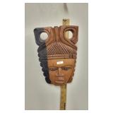 African Tribal Wall Art Wooden carved