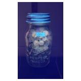 3lbs of vintage marbles some glow