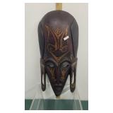African Carved Wooden Tribal Mask