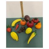 Murano Style Glass Fruit