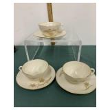 Lenox Fairfield Saucer and Cups