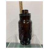 Vintage 1970's Borden Cremora Amber Fleur Di Lis