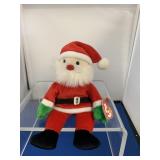 Ty beanie-5th hang tag-5th gen-Santa-1998