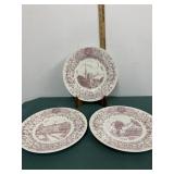 Wedgwood St. Lawrence University Dinner Plate Lot