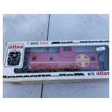 Atlas Santa Fe Caboose 0 guage Atlas Santa Fe Caboose 0 guage