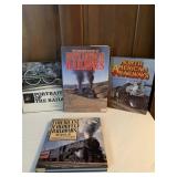 Hardback Railroad Book Lot Hardback Railroad Book Lot