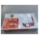 Bachman Plasticville TV Station Factory Sealed Bachman Plasticville TV Station Factory Sealed