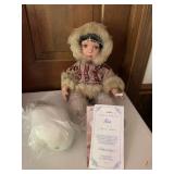 NICA/Seal Hamilton Collection Doll 1995 COA NIB NICA/Seal Hamilton Collection Doll 1995 COA NIB