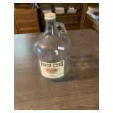 Carolina Cherry Peach Cider Jar-Vintage Carolina Cherry Peach Cider Jar-Vintage