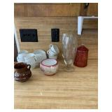 Miscellaneous Decor Lot-Vase, candy dish more Miscellaneous Decor Lot-Vase, candy dish more