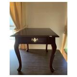 Cherry Side Table-Queen Anne Cherry Side Table-Queen Anne