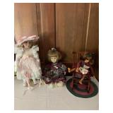 Vintage Porcelain Doll Lot-Excellent Condition Vintage Porcelain Doll Lot-Excellent Condition