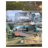 Vintage Train Calander Lot Vintage Train Calander Lot