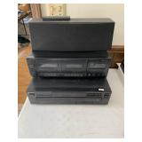Stereo Entertainment Electronic Lot-as found Stereo Entertainment Electronic Lot-as found