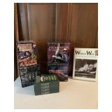 World War II Book and VHS Lot World War II Book and VHS Lot