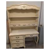 Vintage Henry Link French Provincial Desk Hutch Vintage Henry Link French Provincial Desk Hutch