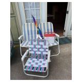 Outdoor Chairs, Umbrella and cooler lot for beach Outdoor Chairs, Umbrella and cooler lot for beach