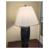 Mid Century Salt Glaze Lamp Mid Century Salt Glaze Lamp