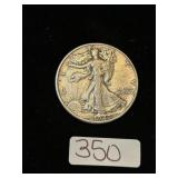 1947 Walking Liberty 90% Silver