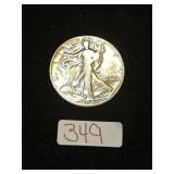 1942 Walking Liberty 90% Silver