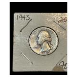 1943 90% Silver Quarter