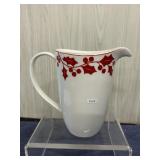 Lenox Holly Silhouette Pitcher