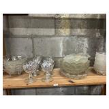 Shelf Deal-Clear Glass/Crystal Lot
