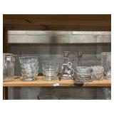 Shelf Deal-Clear Glass/Crystal Lot