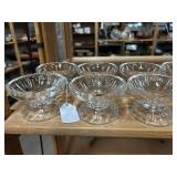 Libbey Sherbert Glass Lot
