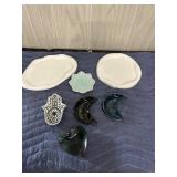 Trinket Dish Lot-Moon, chakra, mystical