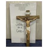 Jesus on Cross-1 New in Box/1 without box