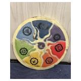 Zodiacal Wooden Wall Decor-Chakra