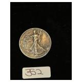 1942 Walking Liberty 90% Silver