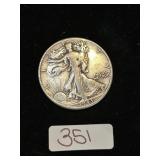 1943 Walking Liberty 90% Silver