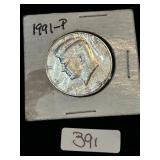 1991 P Half Dollar